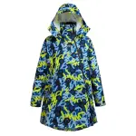 Áo mưa liền thân kiểu ba lô - ngụy trang graffiti